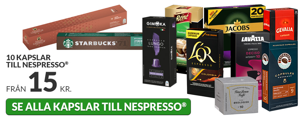 Kapslar till Nespresso